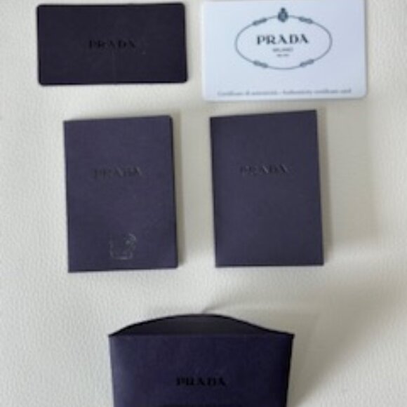 Prada Secchiello Vitello Phenix Nero Bucket Shoulder Bag NWOT - Picture 13 of 13